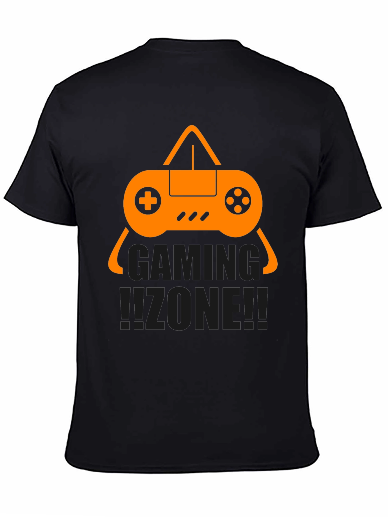 Gaming Zone Black T-Shirt