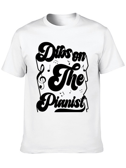 Dibs on The Pianist Black Graphic Tee