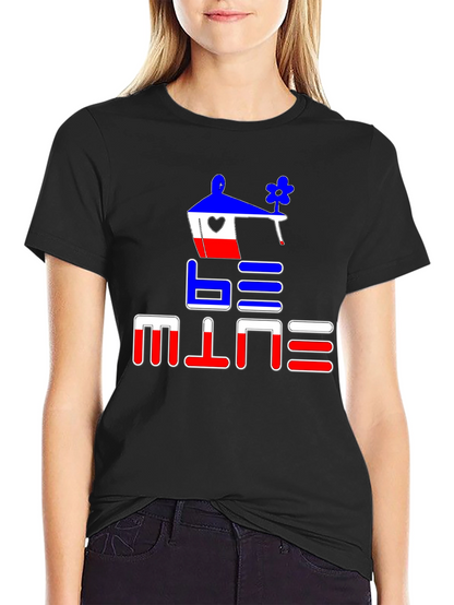 Be Mine T-Shirt - Romantic Graphic Tee
