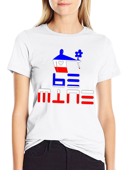 Be Mine T-Shirt - Romantic Graphic Tee