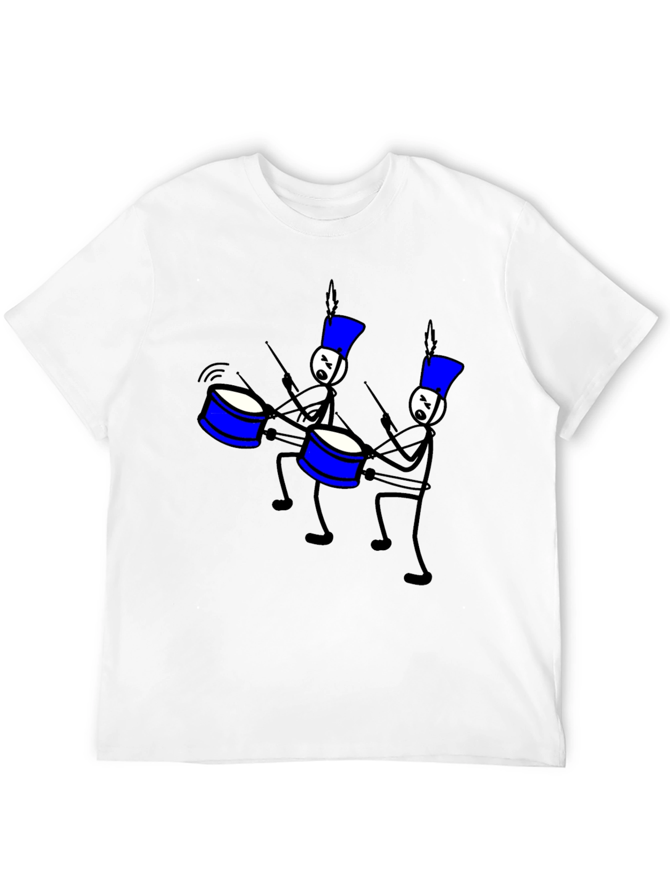 Drum Line T-Shirt: Marching Band Fun