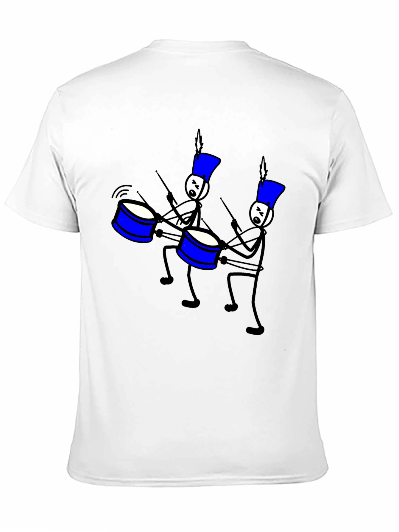 Drum Line T-Shirt: Marching Band Fun