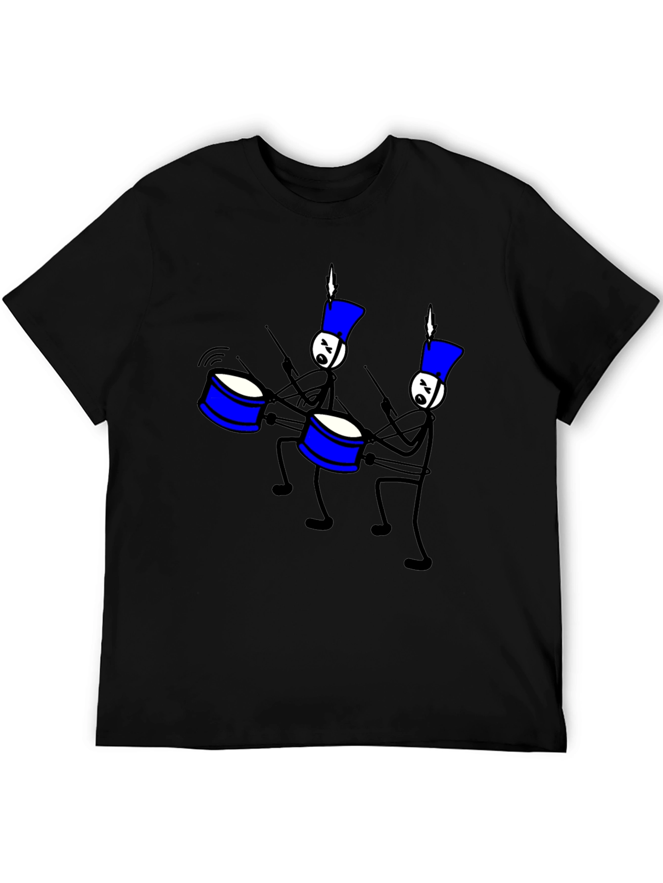 Drum Line T-Shirt: Marching Band Fun