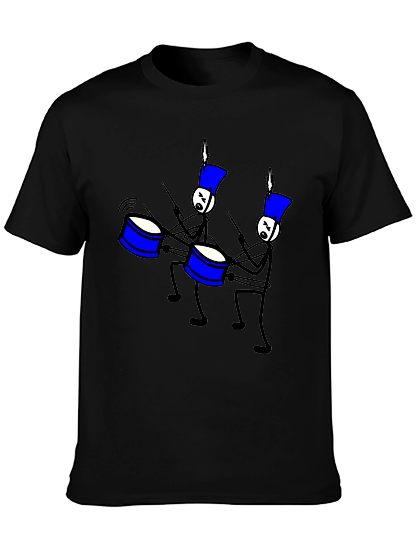 Drum Line T-Shirt: Marching Band Fun