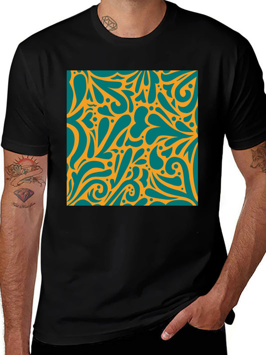 Abstract Pattern T-Shirt - Stylish & Unique