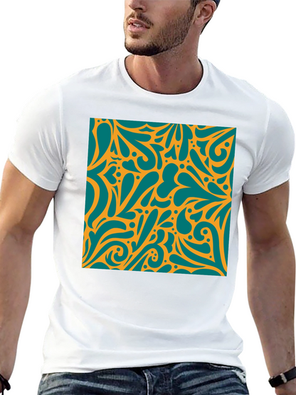 Abstract Pattern T-Shirt - Stylish & Unique