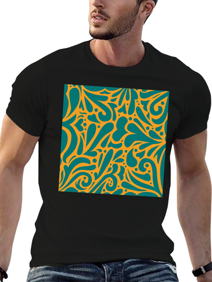 Abstract Pattern T-Shirt - Stylish & Unique