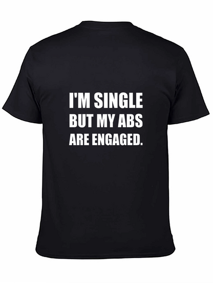 Single Abs Engaged Graphic T-Shirt