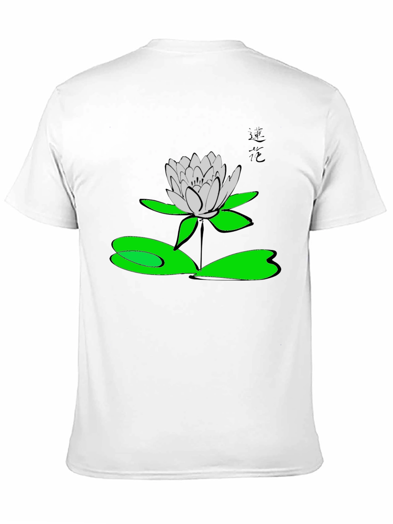 Lotus Flower Graphic T-Shirt