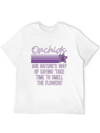 Orchids Natures Way Graphic T-Shirt