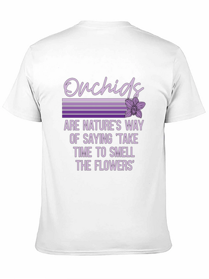 Orchids Natures Way Graphic T-Shirt