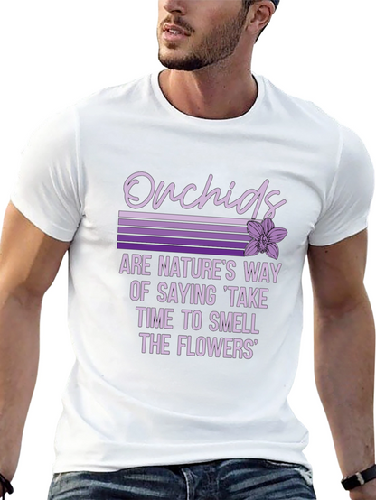 Orchids Natures Way Graphic T-Shirt
