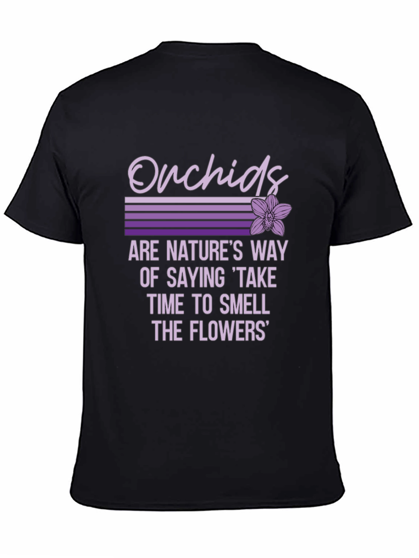 Orchids Natures Way Graphic T-Shirt