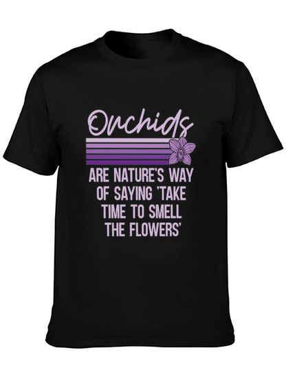 Orchids Natures Way Graphic T-Shirt