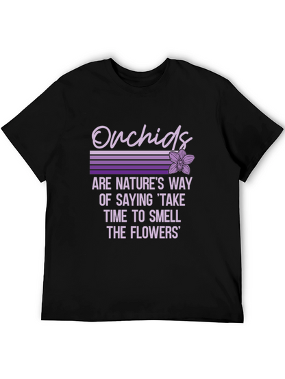 Orchids Natures Way Graphic T-Shirt