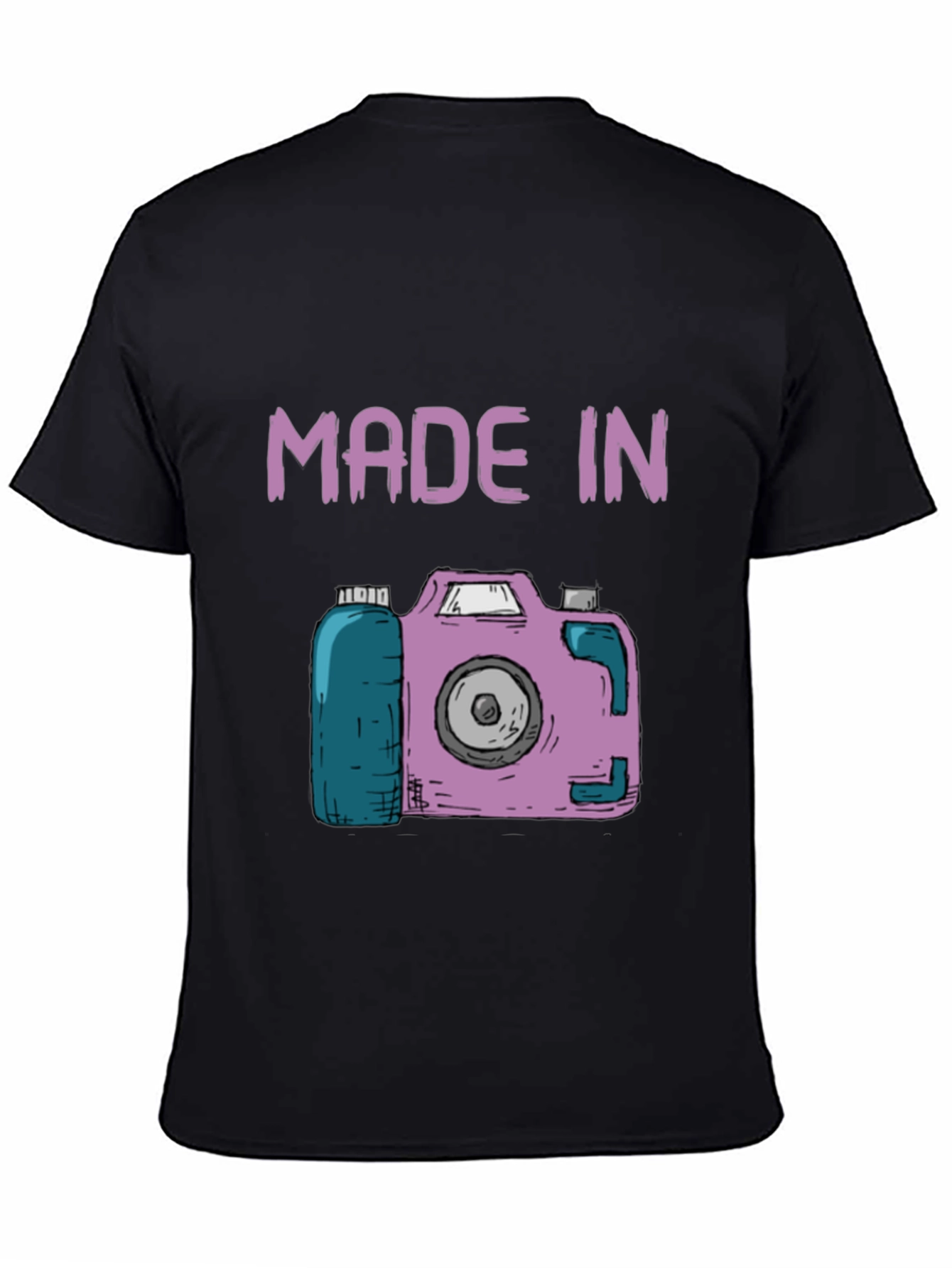 Made In Camera T-Shirt - Unique Photography Gift