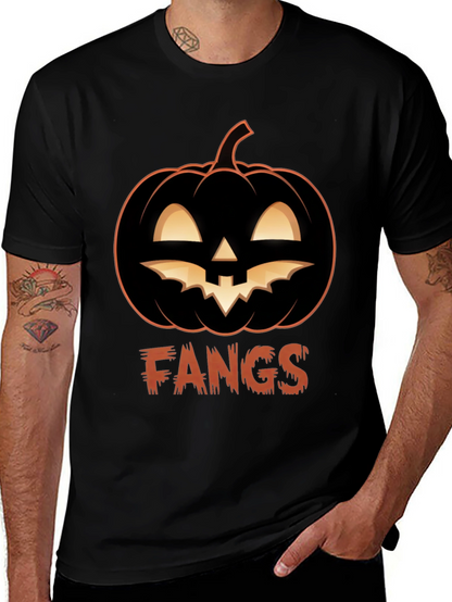 Fangs Halloween T-Shirt