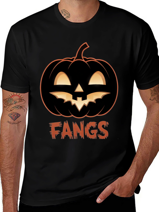 Fangs Halloween T-Shirt