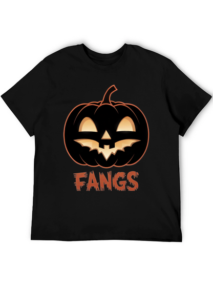 Fangs Halloween T-Shirt