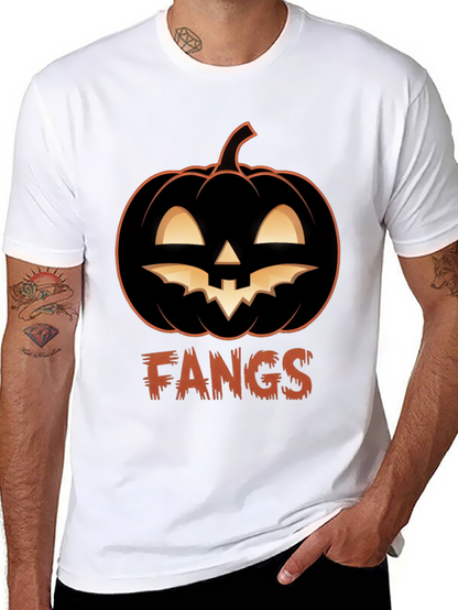 Fangs Halloween T-Shirt