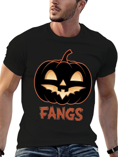 Fangs Halloween T-Shirt