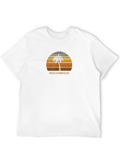 Mozambique Palm Tree Retro T-Shirt