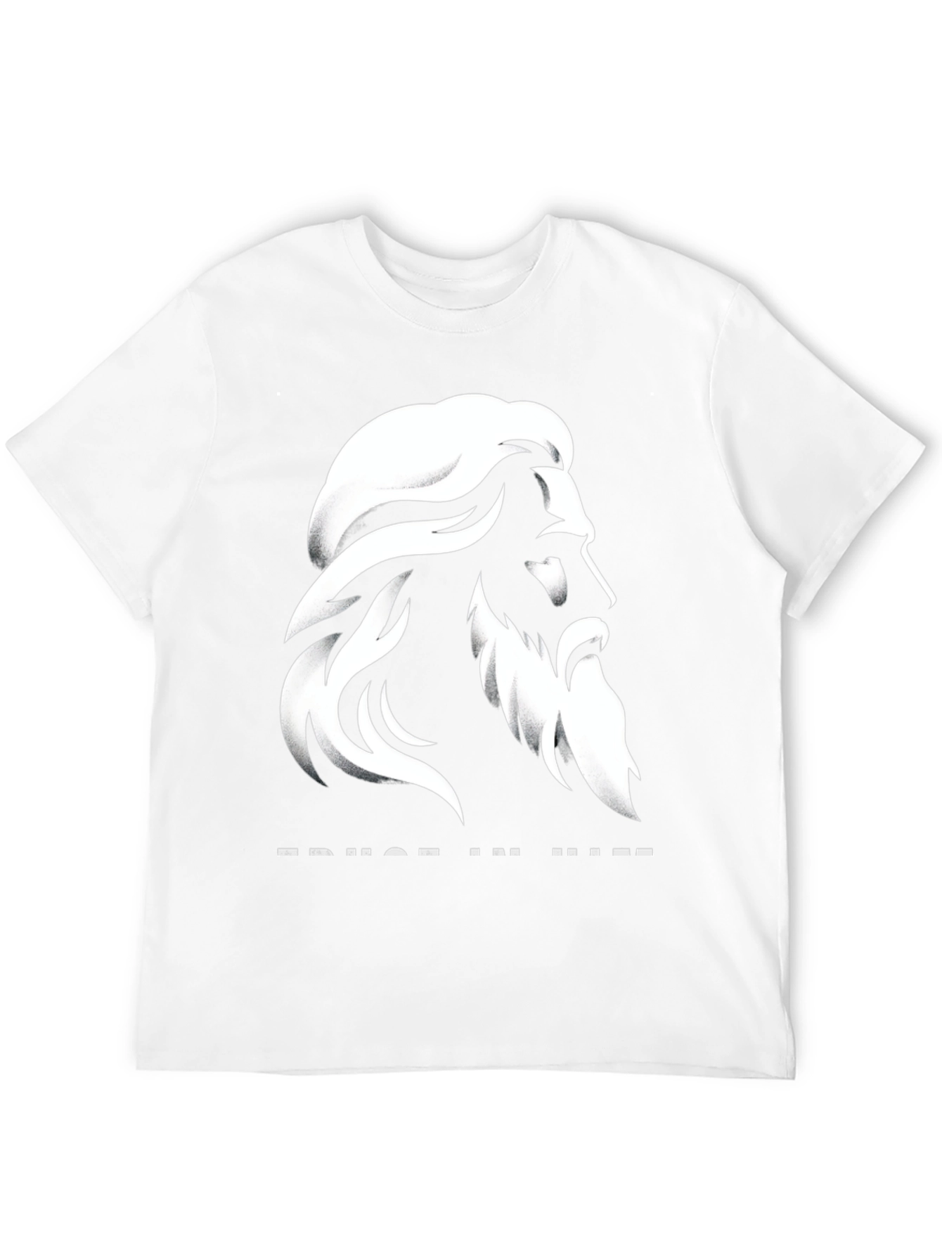 Trust in Him Graphic T-Shirt - Black