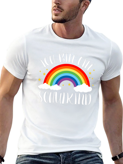 Ich Bin Ein Schulkind Rainbow T-Shirt