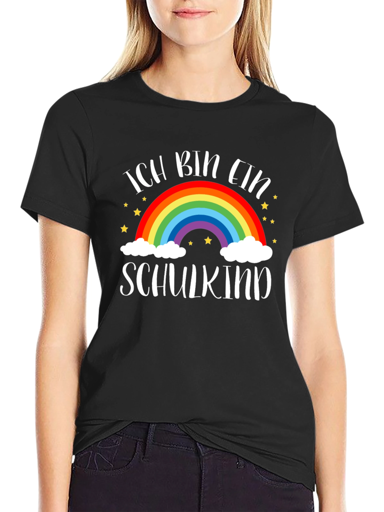 Ich Bin Ein Schulkind Rainbow T-Shirt