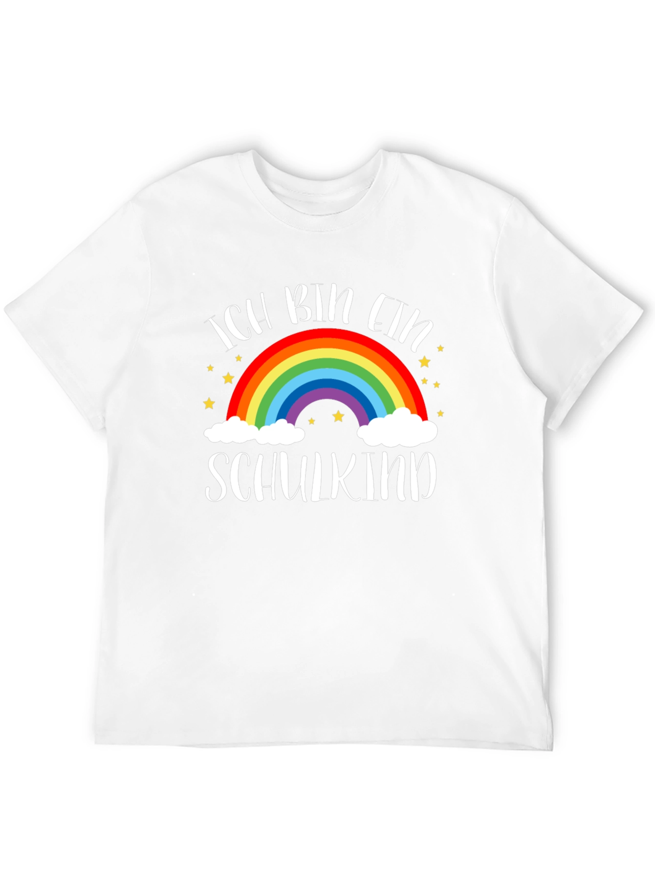 Ich Bin Ein Schulkind Rainbow T-Shirt
