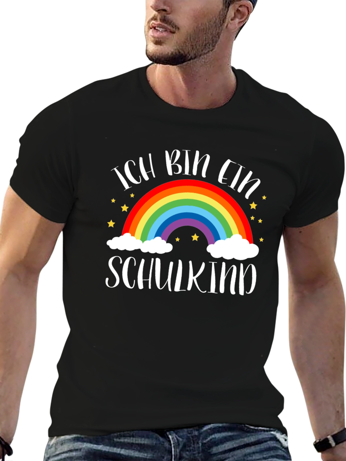 Ich Bin Ein Schulkind Rainbow T-Shirt