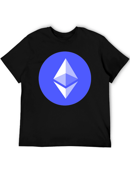 Ethereum Logo Graphic T-Shirt - Crypto Fashion