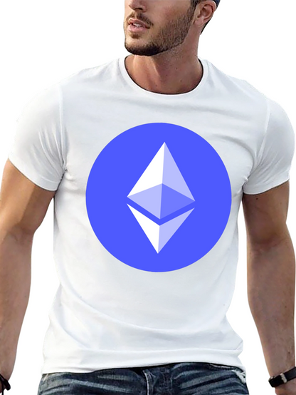 Ethereum Logo Graphic T-Shirt - Crypto Fashion