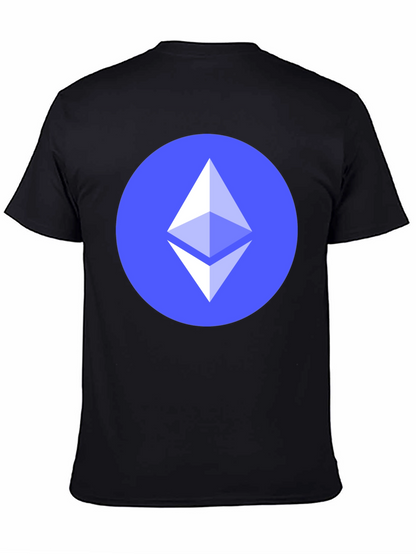 Ethereum Logo Graphic T-Shirt - Crypto Fashion