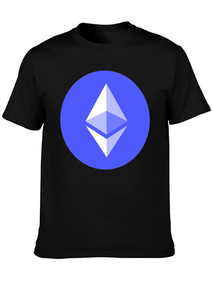 Ethereum Logo Graphic T-Shirt - Crypto Fashion