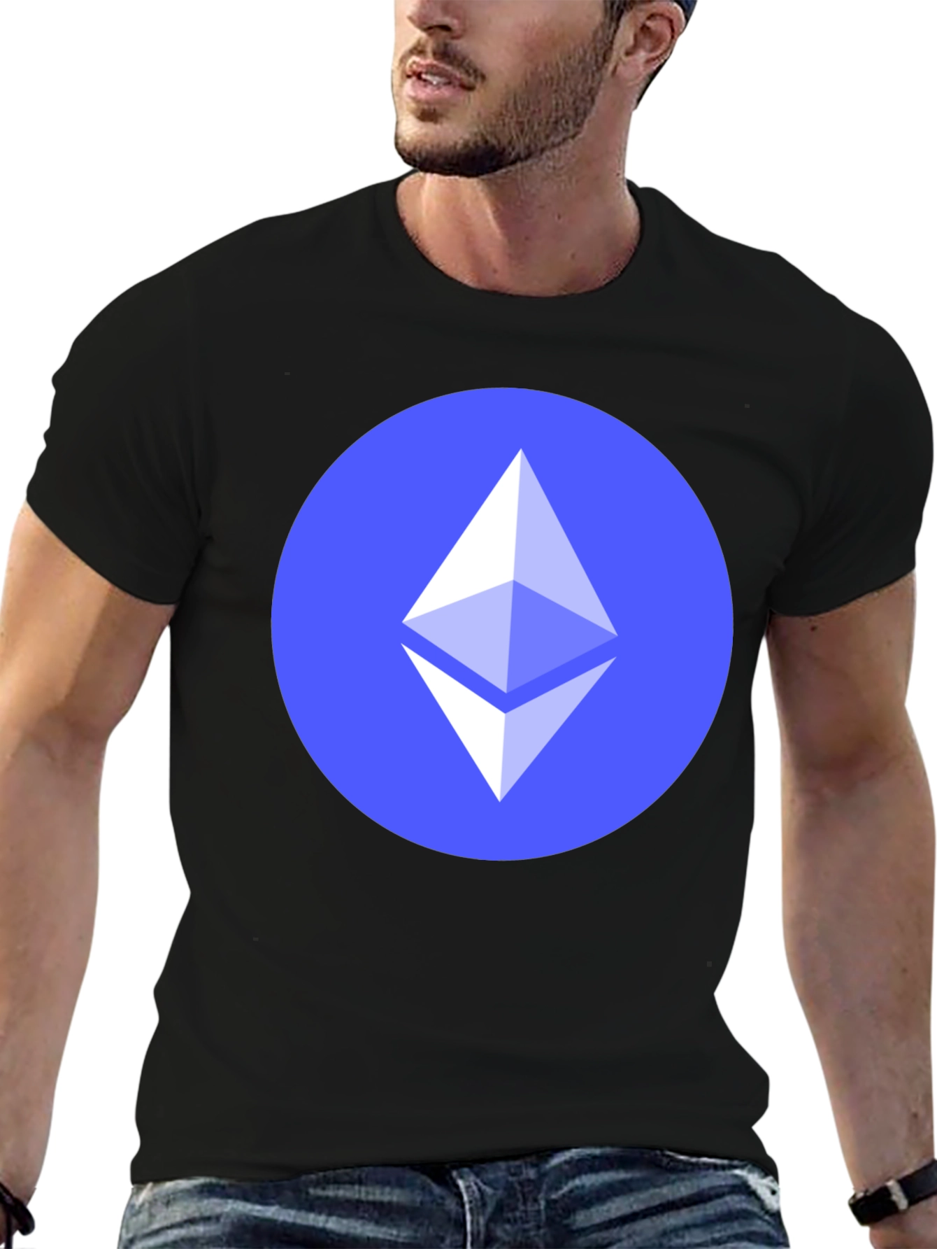 Ethereum Logo Graphic T-Shirt - Crypto Fashion