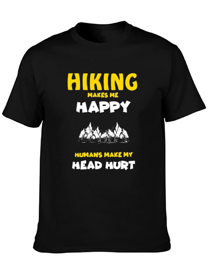 Hiking Makes Me Happy T-Shirt