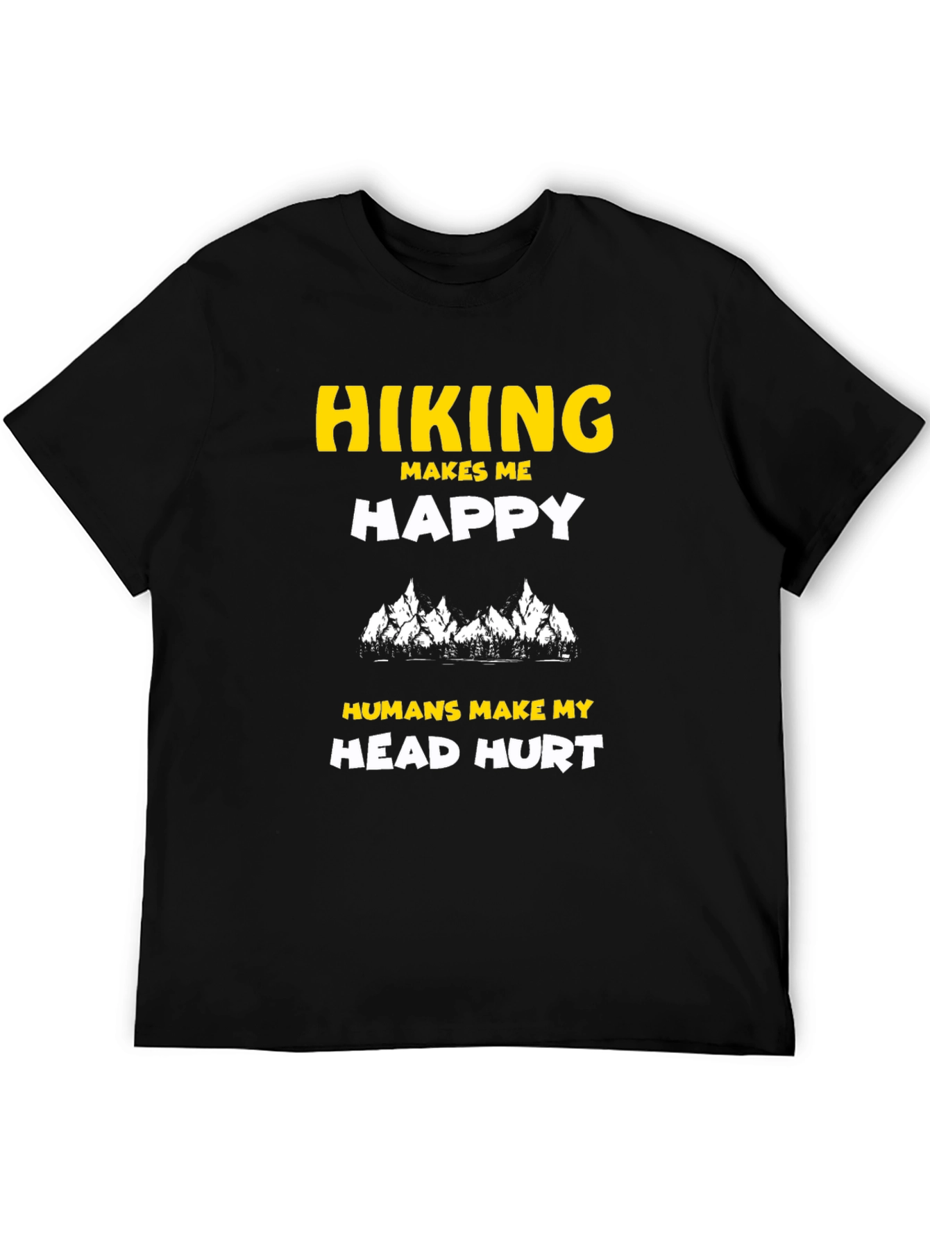 Hiking Makes Me Happy T-Shirt