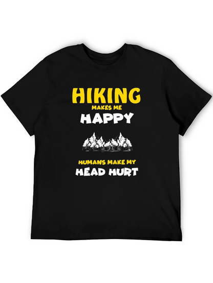 Hiking Makes Me Happy T-Shirt