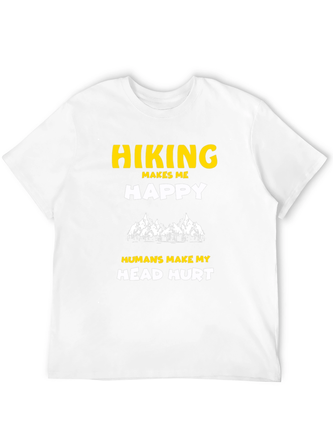 Hiking Makes Me Happy T-Shirt