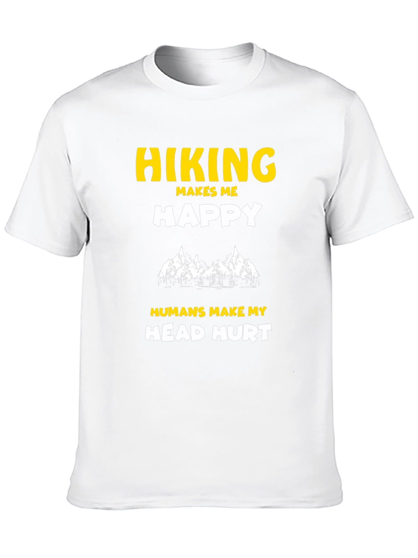 Hiking Makes Me Happy T-Shirt