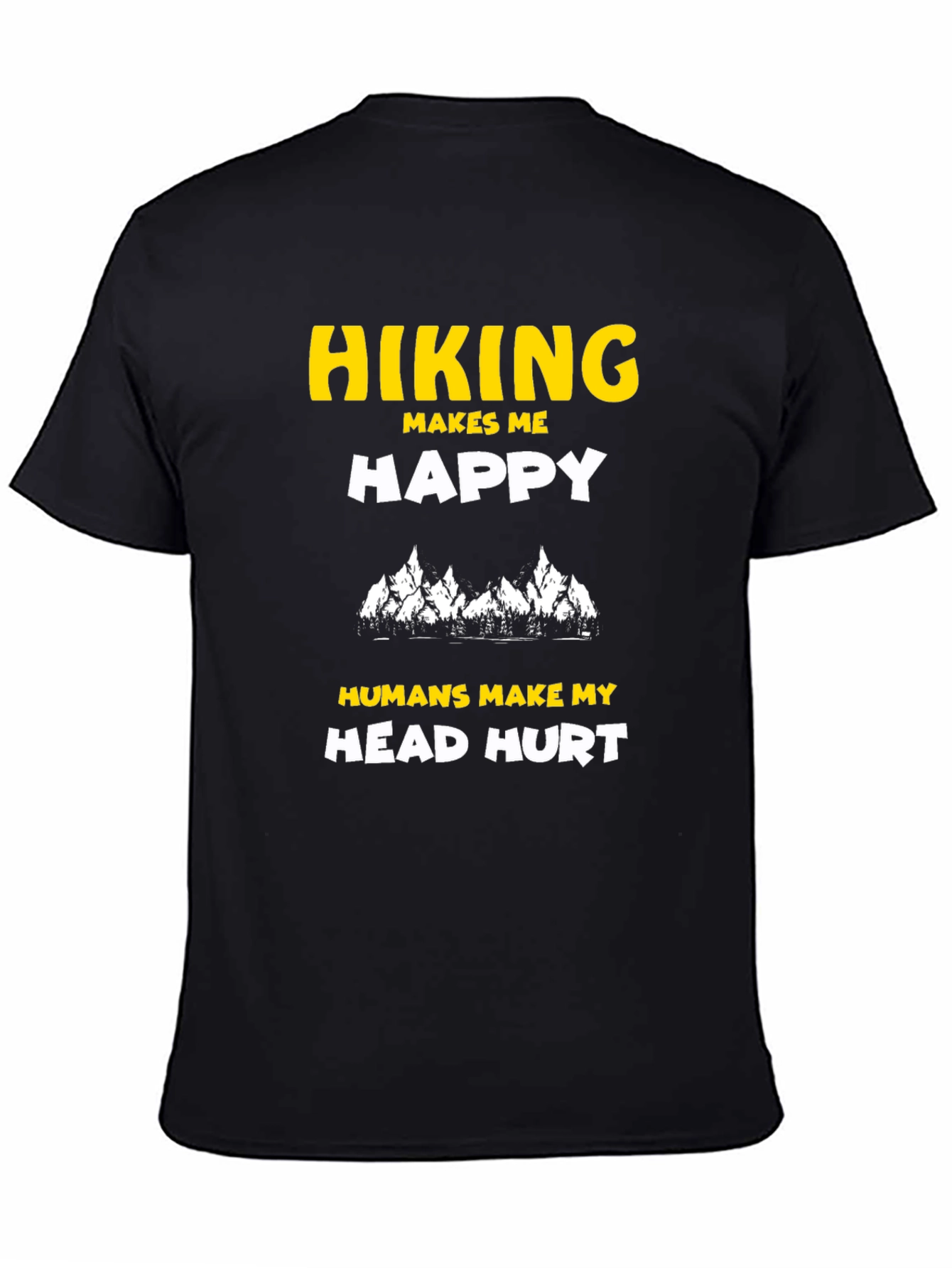 Hiking Makes Me Happy T-Shirt