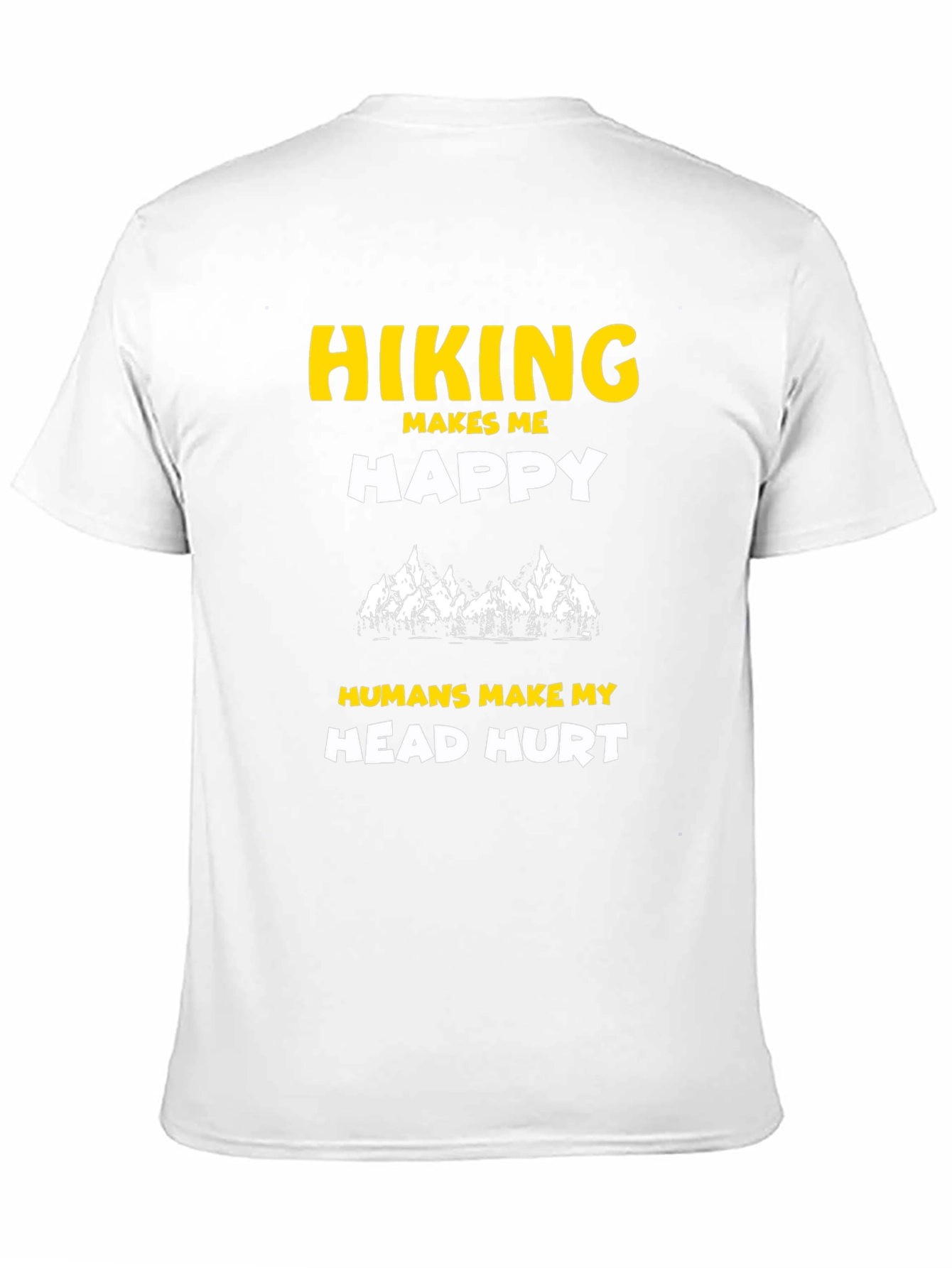Hiking Makes Me Happy T-Shirt