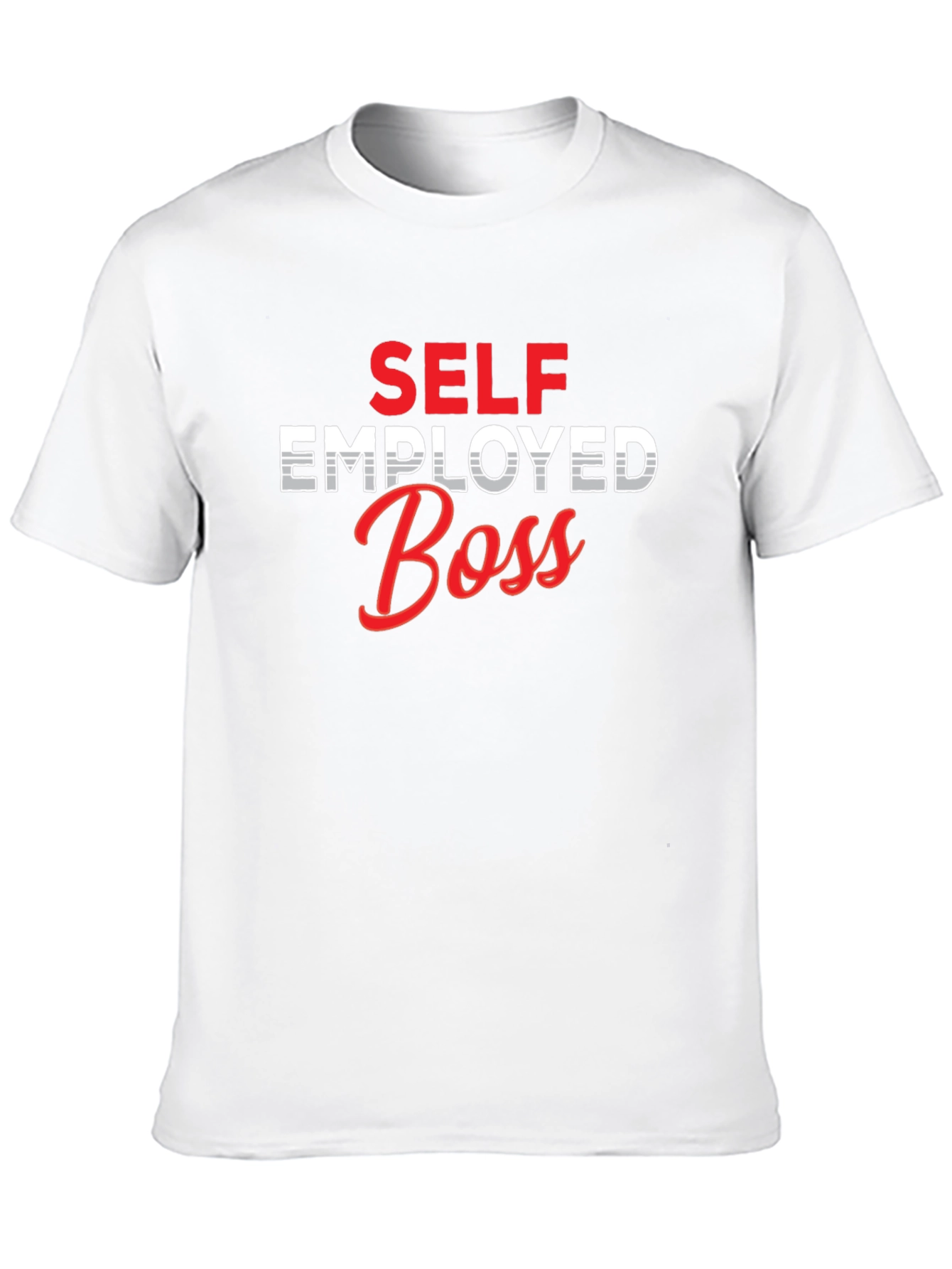 Self Employed Boss Graphic Tee - Black