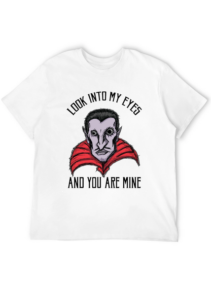 Vampire Graphic T-Shirt - Look Into My Eyes Tee