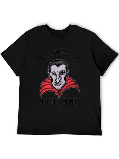 Vampire Graphic T-Shirt - Look Into My Eyes Tee