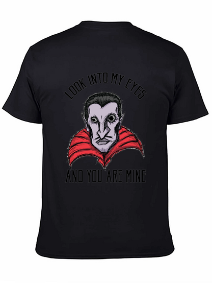 Vampire Graphic T-Shirt - Look Into My Eyes Tee