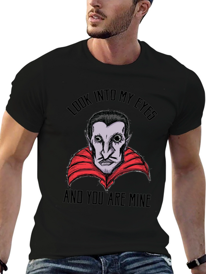 Vampire Graphic T-Shirt - Look Into My Eyes Tee