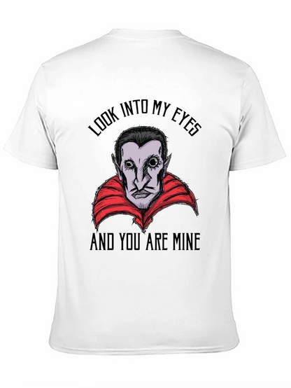 Vampire Graphic T-Shirt - Look Into My Eyes Tee