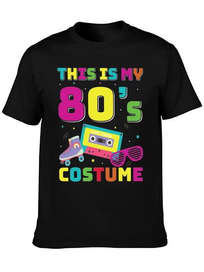 80s Costume T-Shirt - Retro Party Style